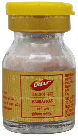 Dabur Rasraj Ras With Gold Tablet 10